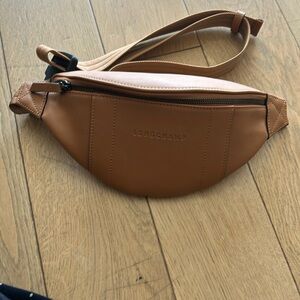 Longchamp Tan Leather Bag